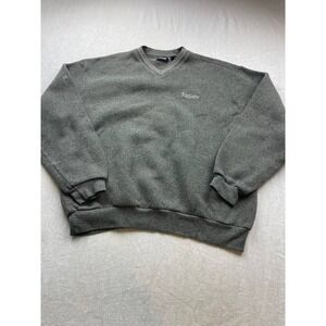 PING Collection Sweater Mens Medium Gray Knit ScanSource V-Neck Pullover Golf